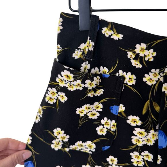 MAEVE Anthropologie The Colette Wide Leg Crop Pant Floral Size 29 - Picture 9 of 11